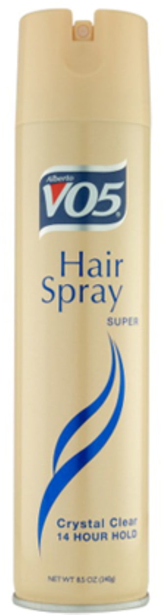 VO5 Crystal Clear Hairspray Super 8.5 oz (Pack of 3) - Walmart.com