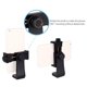 thumbnail image 4 of Clip para teléfono móvil de 360 ​​grados compatible con todos los soportes para teléfono móvil con tornillo de 1/4, soporte para trípode, 4 of 5