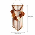 thumbnail image 3 of StlyGar Macrame Wall Hanging Boho Leaves Woven Tapestry Bohemian Chic Home Decor | Modern Handmade Leaf Feather Wall Art Decoration for Bedroom Living Room Apartment Ornament A, 3 of 6