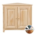 thumbnail image 2 of Wood Corner Cabinet in Natural - Built in the USA, 2 of 4