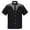 Grey, variant on SHIXIAOO Men's Western Denim 3D Printed Lapel Short Sleeve Shirt Casual Floral Shirt Port Mens Hiking Shirt