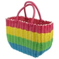 thumbnail image 1 of OULII 1PC Woven Grocery Basket Plastic Storage For Home Use General Users, 1 of 5