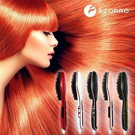 [PATENTED] Professional Ionic Best Hair Brush Straightener for Styling By