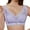 01-Purple, variant on SUYOLL Women Bra Lingerie Solid Color Embroidery Bra lette Close Lace Trim Bra Supportive Bralettes