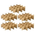 thumbnail image 2 of Shisuyan 5 Pack Shipping Box Divider Cardboard Packaging Box For Glassware Moving Box With Divider Boxes And Moving Supplies, 2 of 8