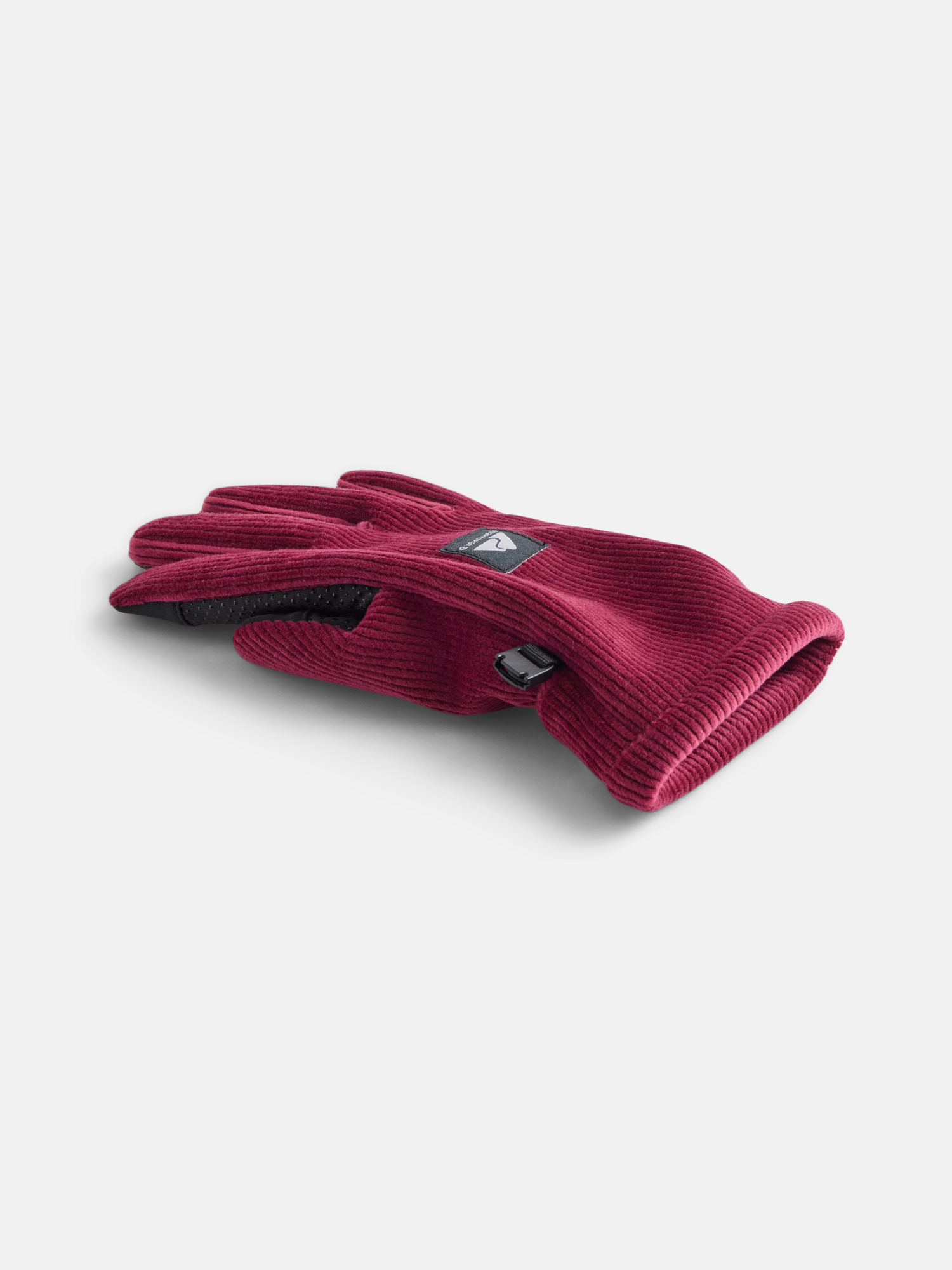 Ozark Trail Women's Corduroy Commuter Ski Gloves, Red Pomegranate, L/XL