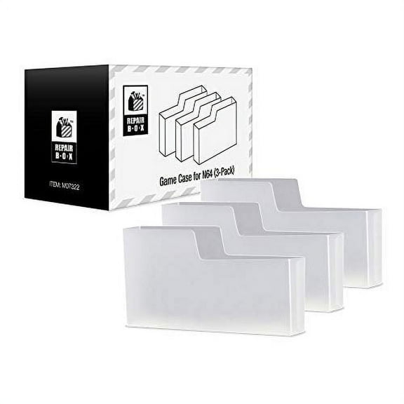 RepairBox Game Case for N64 (3-Pack) - Nintendo 64