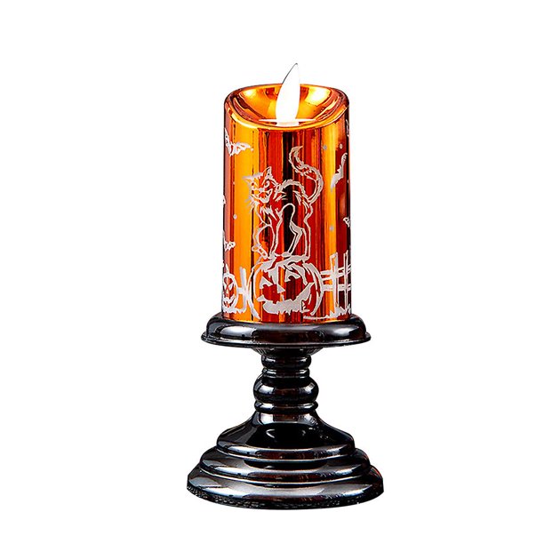 Lámpara de vela Led para Halloween, velas electrónicas, adornos, Festival, Bar, fiesta en casa, decoración de escritorio
