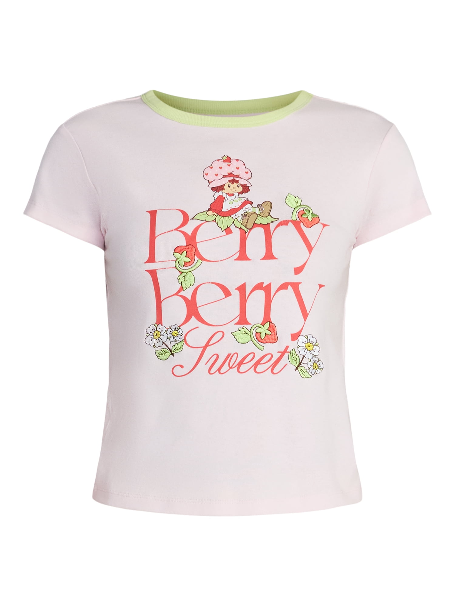 Strawberry Shortcake, Junior's Graphic T-Shirt, Berry Sweet, Sizes XXS-XXL