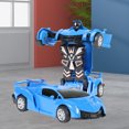 thumbnail image 1 of Mini coche de juguete 2 en 1, coche transformable, Robot de juguete para niños, niñas, regalo, 1 of 6