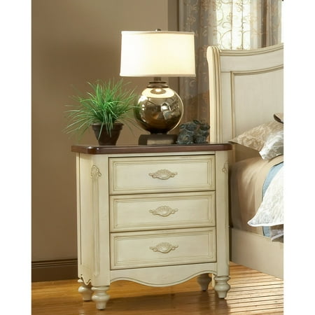 American Woodcrafters Chateau 3 Drawer Nightstand