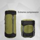 thumbnail image 4 of Saco de dormir de compresión de 8/15/25/35 l, gran capacidad, con cordón, ultraligero, impermeable, con hebilla ajustable y más espacio de almacenamiento, XL, naranja, 4 of 5