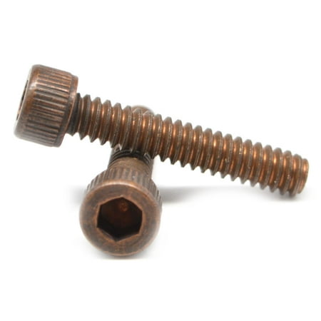 

#10-32 x 5/8 (FT) Fine Thread Socket Head Cap Screw Silicon Bronze Pk 25