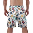 thumbnail image 3 of NICKSUN Men's Swim Trunks, Cute Print Quick Dry Summer Board Beach Shorts with Mesh Lining and Pockets, 3 of 6