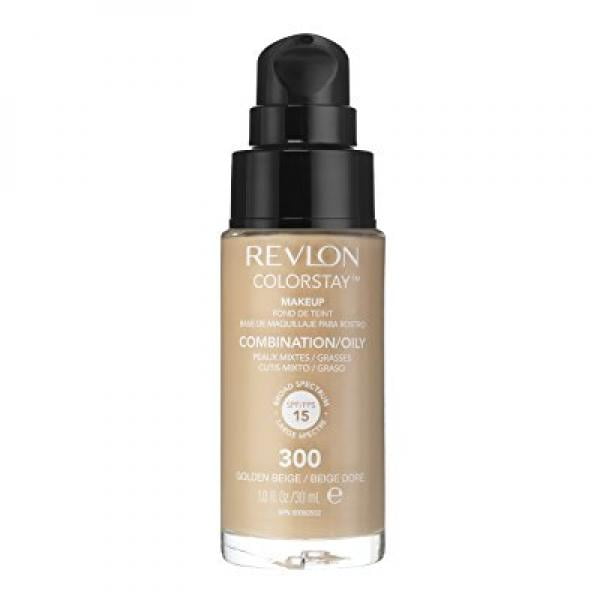 Revlon Colorstay Pump liquid foundation Combination/Oily, 300 Golden Beige