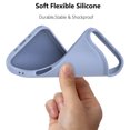 thumbnail image 5 of iPhone 17 Air Case, Takfox For iPhone 17 Air 6.5" Basic Case [Frosted] Shockproof Case Liquid Silicone Gel Rubber Soft TPU Anti-slip Bumper Thin Matte Slim Phone Case Covers For iPhone 17 Air,Green, 5 of 8