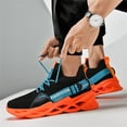 thumbnail image 3 of YYTLCH Men's Sneakers Mesh Breathable Comfort Athletic Sport Running Walking Shoes, 3 of 5