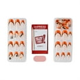 thumbnail image 3 of KISS imPRESS No Glue Needed Press On Nails, Resting Witch Face, Orange, Medium Coffin, 30 Count, 3 of 10
