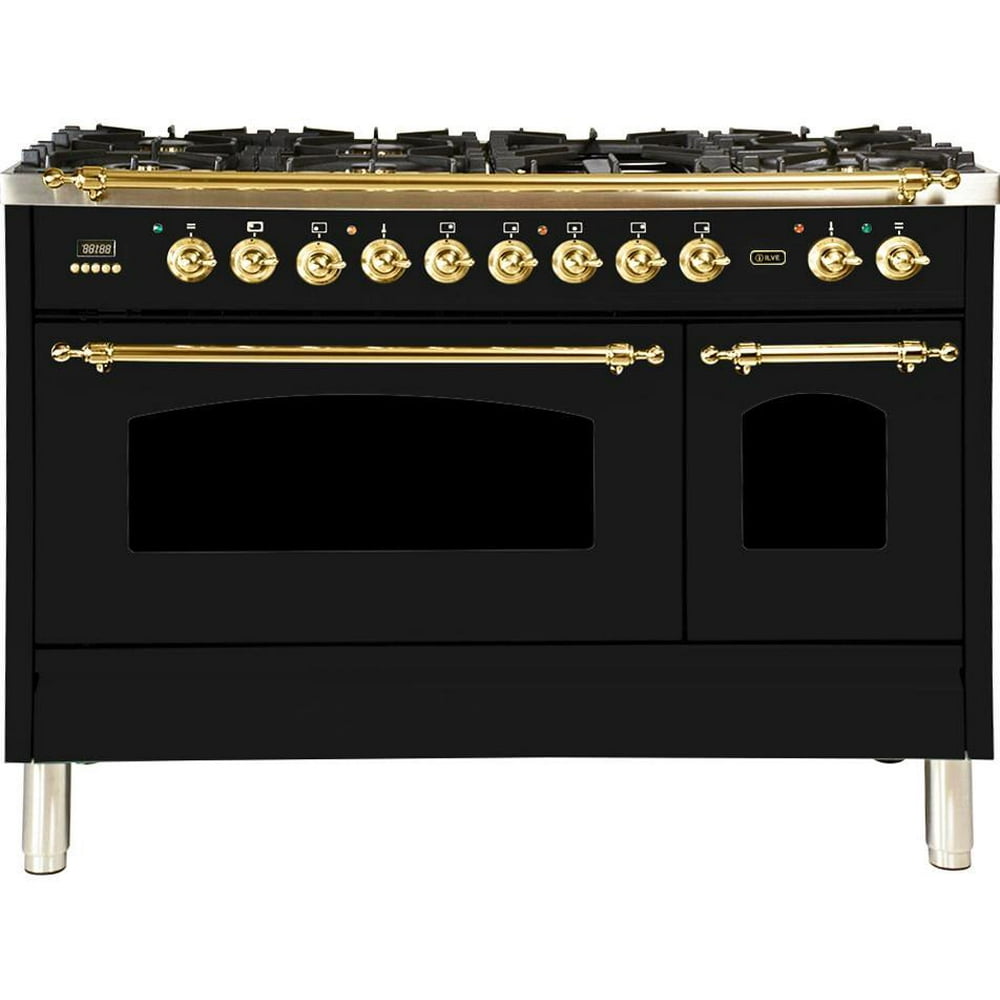 Ilve UPN120FDMPN Nostalgie Series 48 Inch Dual Fuel Convection