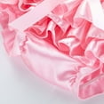 thumbnail image 4 of Nrmvnmi Newborn Toddler Baby Cotton Ruffle Casual Briefs Bowknot Decor Elastic Waist Briefs Underwear, 4 of 7