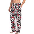 thumbnail image 6 of Logiee Cute Dog Print Pajama Pants for Men,Men’s Pajama Bottoms,Mens PJ Pants with Pockets & Button Fly-Medium, 6 of 6