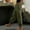 Army Green, variant on BUIGTTKLOP Cargo Joggers for Women Elastic Waisted Lounge Pants Solid Color Pull on Loose Fitted Trousers