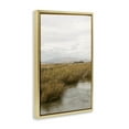 thumbnail image 4 of Stupell Industries Marshland with Distant Mountain Landscape & Nature Photography Gold Floater Framed Canvas Art Print Wall Art, 21 x 31, 4 of 10