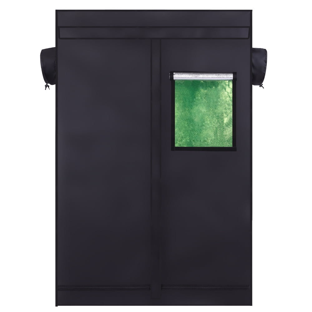 Lowestbest Grow Tent for Plant, Hydroponic Mylar Tent Reflective Garden Growing Dark Room with Observation Window, Indoor Grow Tent Room Lowestbest Grow Tent for Plant, Hydroponic Mylar Tent Reflective Garden Growing Dark Room with Observation Window, Indoor Grow Tent Room