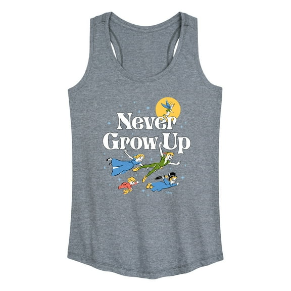 Disney - Peter Pan - Never Grow Up - Fly Away - Women's Racerback Tank Top