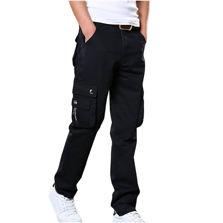 WAENQINLA Mens Cargo Pants Big and Tall Work Pants Outdoor