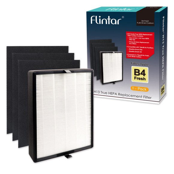 Filtro purificador de aire Flintar True HEPA H13 para Alen BreatheSmart Flex y 45i