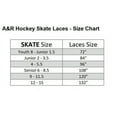 thumbnail image 2 of A&R Sports USA Hockey Striker Laces, Waxed 72" - Lime, 2 of 3