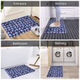 thumbnail image 3 of star Skull flower crystal Front Door Mat, Indoor Mats for Bedroom Bathroom Kitchen, Floor Mat Non-Slip, Soft Carpet Floor Cover Machine Washable Entryway Mat - 20x31.5in, 3 of 5