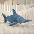 thumbnail image 7 of 55cm Cute Gray Blue Shark Doll Plush Toy Stuffed Soft Sea Animal Fish Pillow Appease Toys for Kids Girls Birthday Gifts Decor, 7 of 7