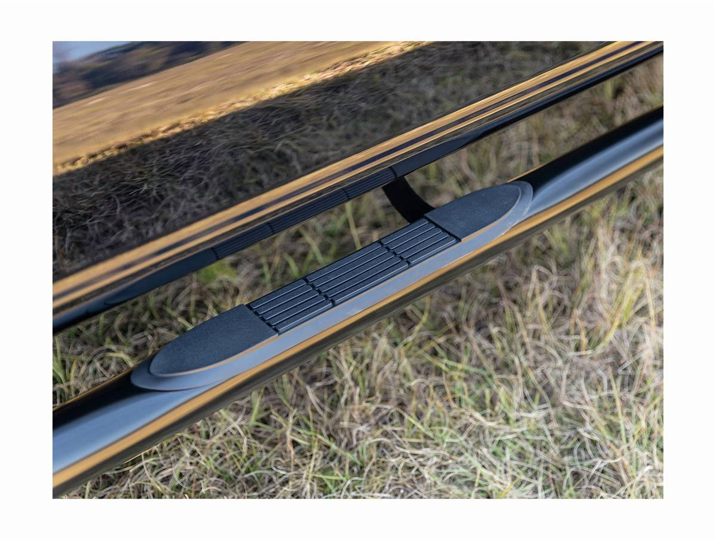 Ionic by RealTruck 3" Black Nerf Bars Side Steps Compatible with 1998-2011 Ford Ranger Supercab Only