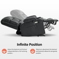 thumbnail image 6 of MCombo Dual Motor Power Lift Recliner Lay Flat for Big Elderly in Living Room, Faux Leather R7897  (Black, Medium-Wide), 6 of 10