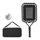 thumbnail image 1 of Práctica de béisbol Raqueta Essentials de béisbol Control y precisión Practicación portátil Practicante para padres con bolsa de almacenamiento mango negro, 1 of 8