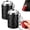 Black, variant on Mini Coin Storage Keychain, 2-in-1 Portable Quarter Holder Keychain Coin Holder, Pocket Coin Bank