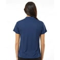 thumbnail image 3 of Paragon Women's Saratoga Performance Mini Mesh Polo, 100% Polyester Tee 4-Button Placket Shirts, Navy, 3XL, 3 of 4