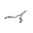 thumbnail image 3 of MBRP 15 Ford Mustang GT 5.0 3in Cat Back Dual Split Rear Street Version 4.5in Tips - T409, 3 of 10