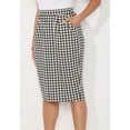 thumbnail image 4 of Catherines Women's Plus Size Liz&Me Ponte Pencil Skirt, 4 of 4