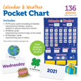 thumbnail image 3 of Learning Resources Calendar and Weather Pocket Chart - 136 pieces, Classroom Supplies and Organization, 3 of 6