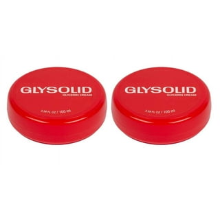 Glysolid Glycerin Skin Cream - Thick, Smooth, and Silky - Trusted Formula  for Hands, Feet and Body 3.38 fl oz (100ml Jar)