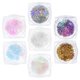 thumbnail image 1 of 7Pcs Snowflake Shape Nail Stickers Sequin Nail Decals Nail Art Stickers Manicure Accessories Ultra-Thin Stickers, 1 of 4