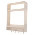 thumbnail image 2 of Especiero de pared para cocina: Estante colgante para condimentos sin taladros - Organizador de cocina para especias y condimentos con gancho y cajón, 2 of 6