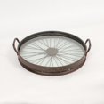 thumbnail image 1 of Iron Wheelglass Top Serving Tray, 1 of 1