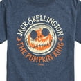 thumbnail image 3 of The Nightmare Before Christmas - Jack Skellington Pumpkin King - Men's Short Sleeve Graphic T-Shirt, 3 of 5