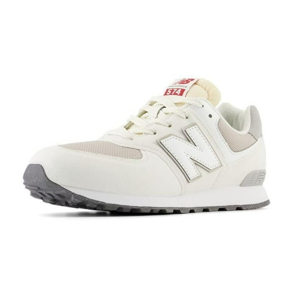 New Balance Kids 574 V1 70s Racing Lace-up Sneaker, SEA SALT/WHITE, 11 M Little Kid 4-8 Years