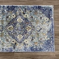 thumbnail image 2 of Luxe Weavers Oriental Distressed Floral Marine 2x3 Area Rug, Indoor Carpet, 2 of 8