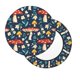 thumbnail image 2 of Disketp Colorful Mushrooms Funda Redonda para Taburete, Funda de Cojín para Silla de Bar Suave y Elástica-14 inch, 2 of 7